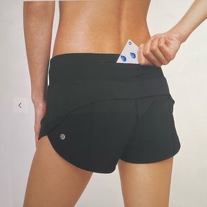Lululemon Speed up short **BLACK**